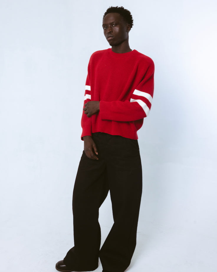 Raya Knit Sweater (Red)