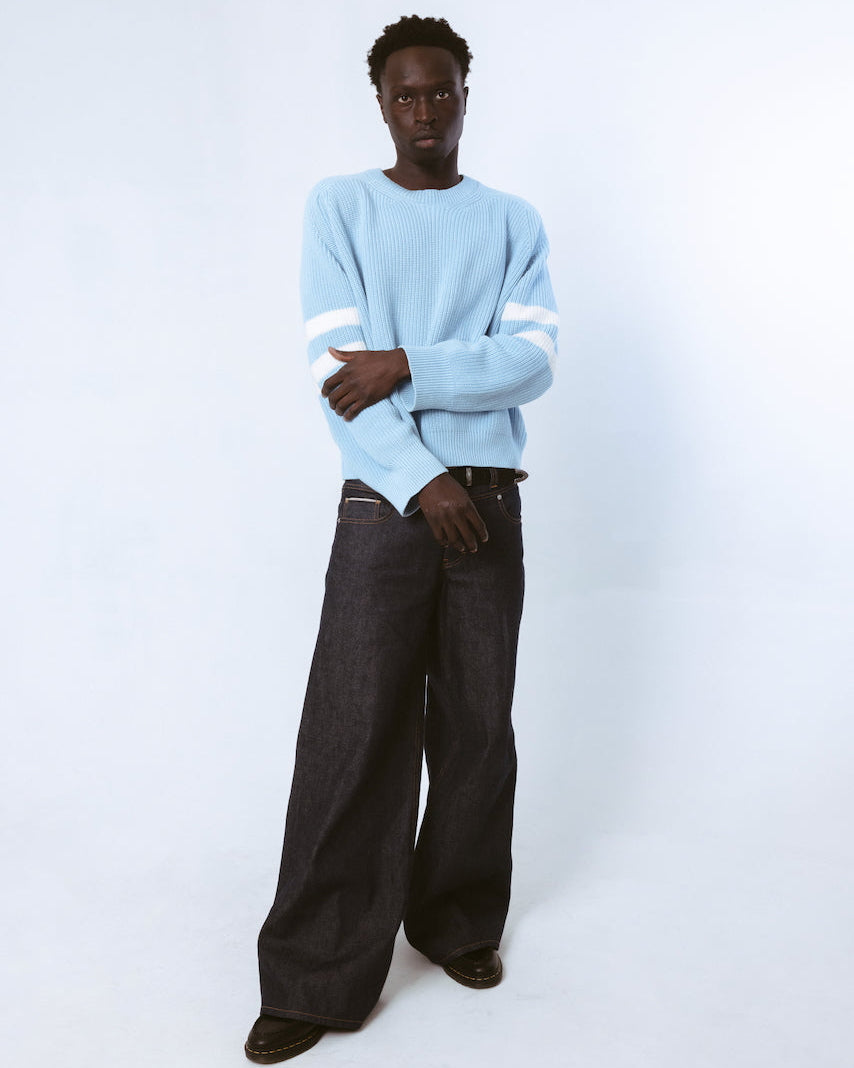 Raya Knit Sweater (Blue)