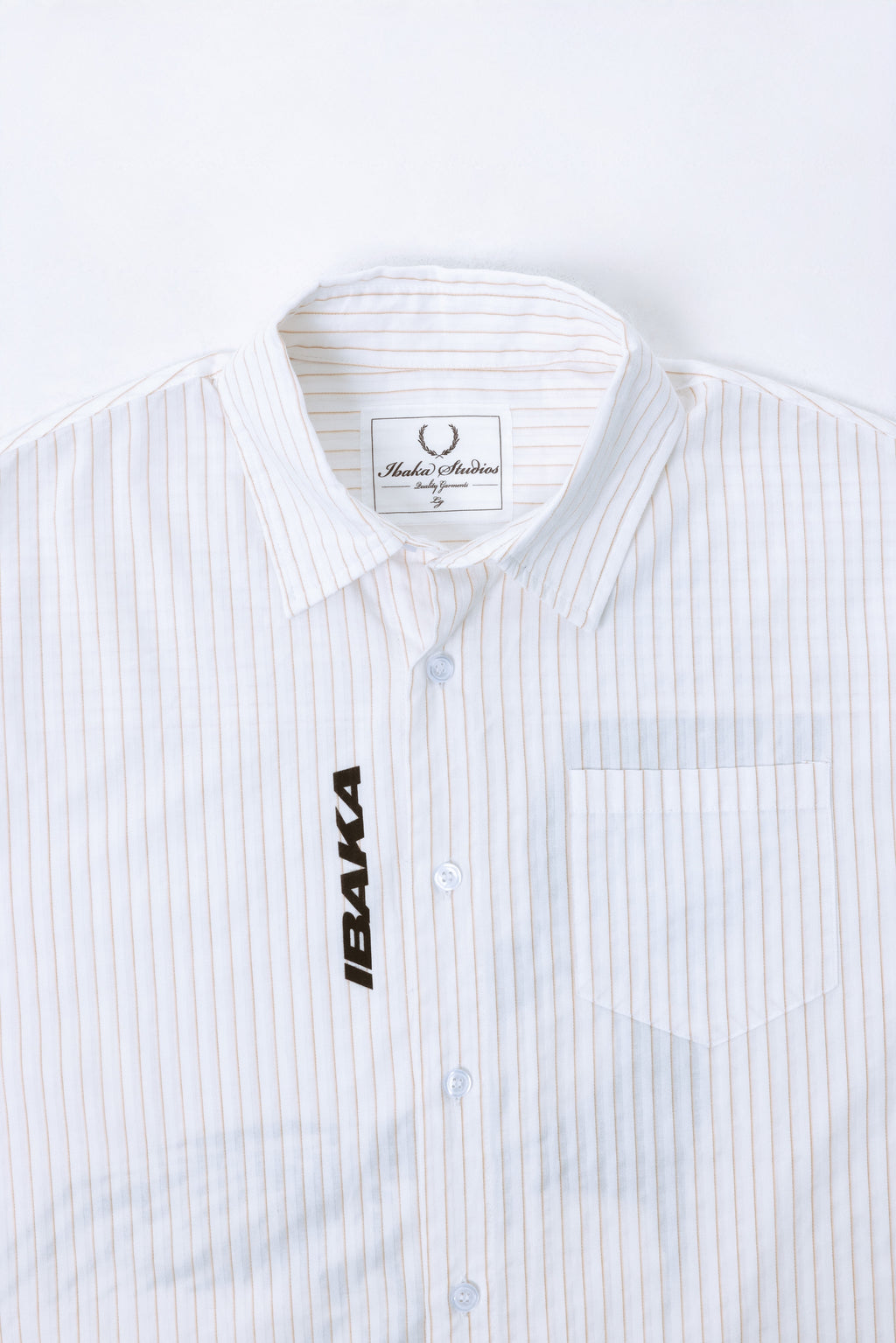 Ibaka Bird Print Button Up