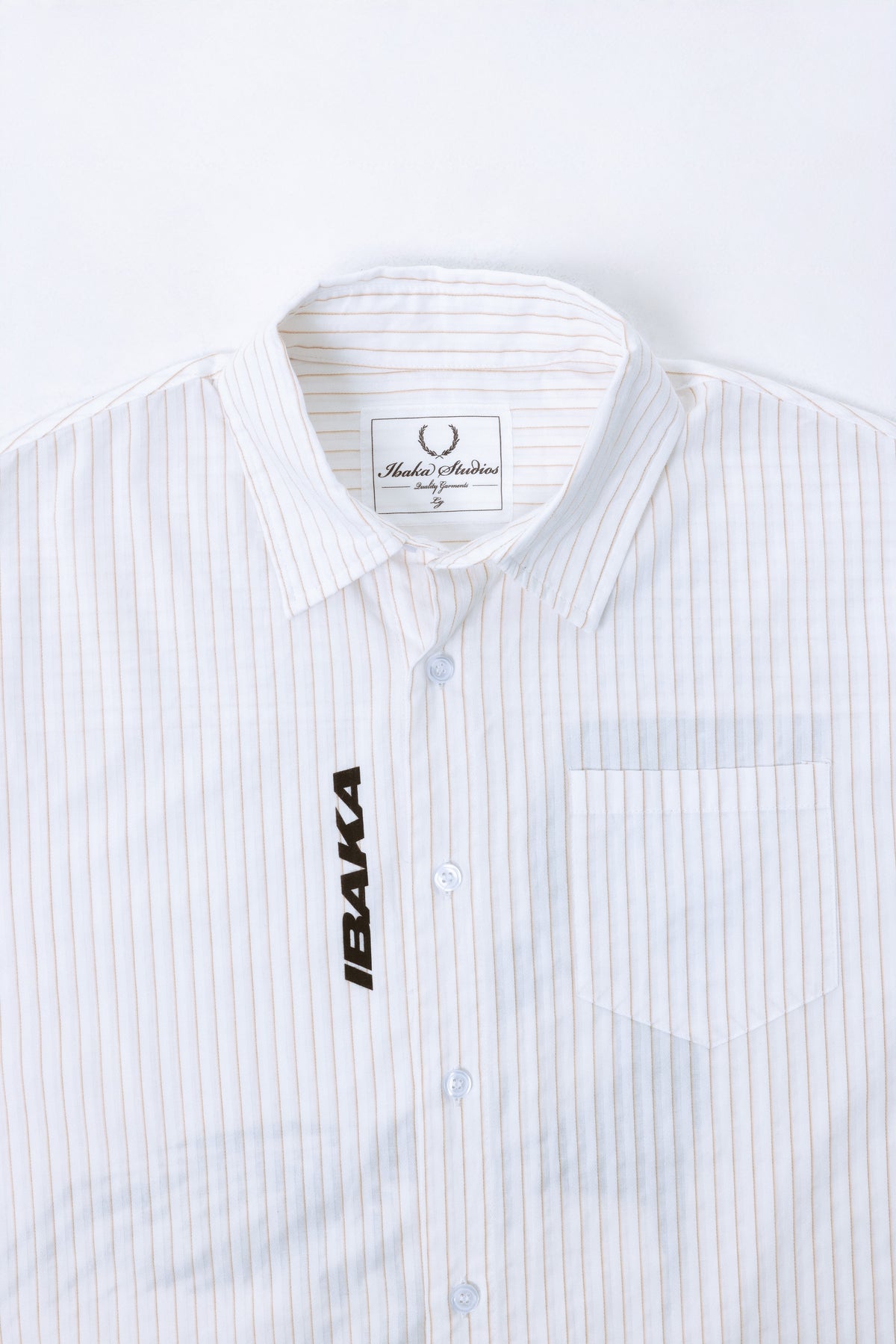 Ibaka Bird Print Button Up