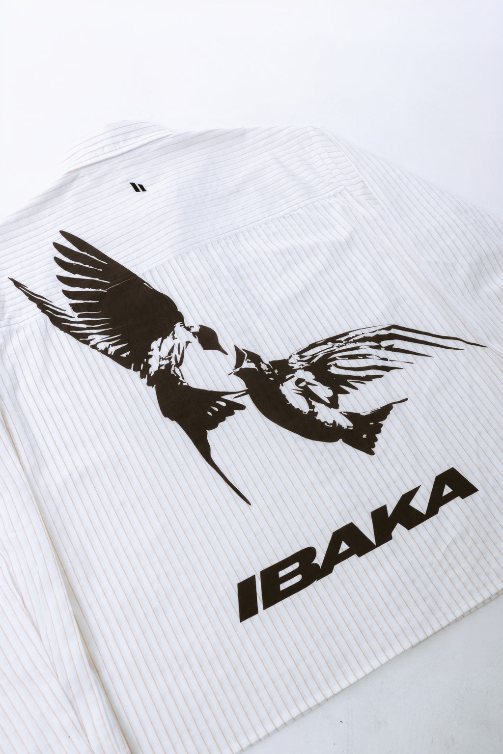 Ibaka Bird Print Button Up