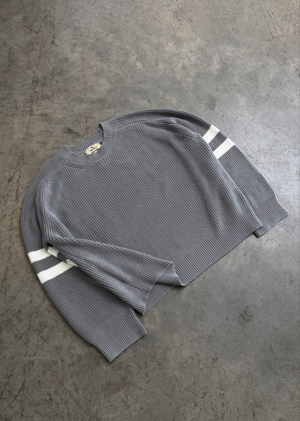 Raya Knit Sweater (Silver)
